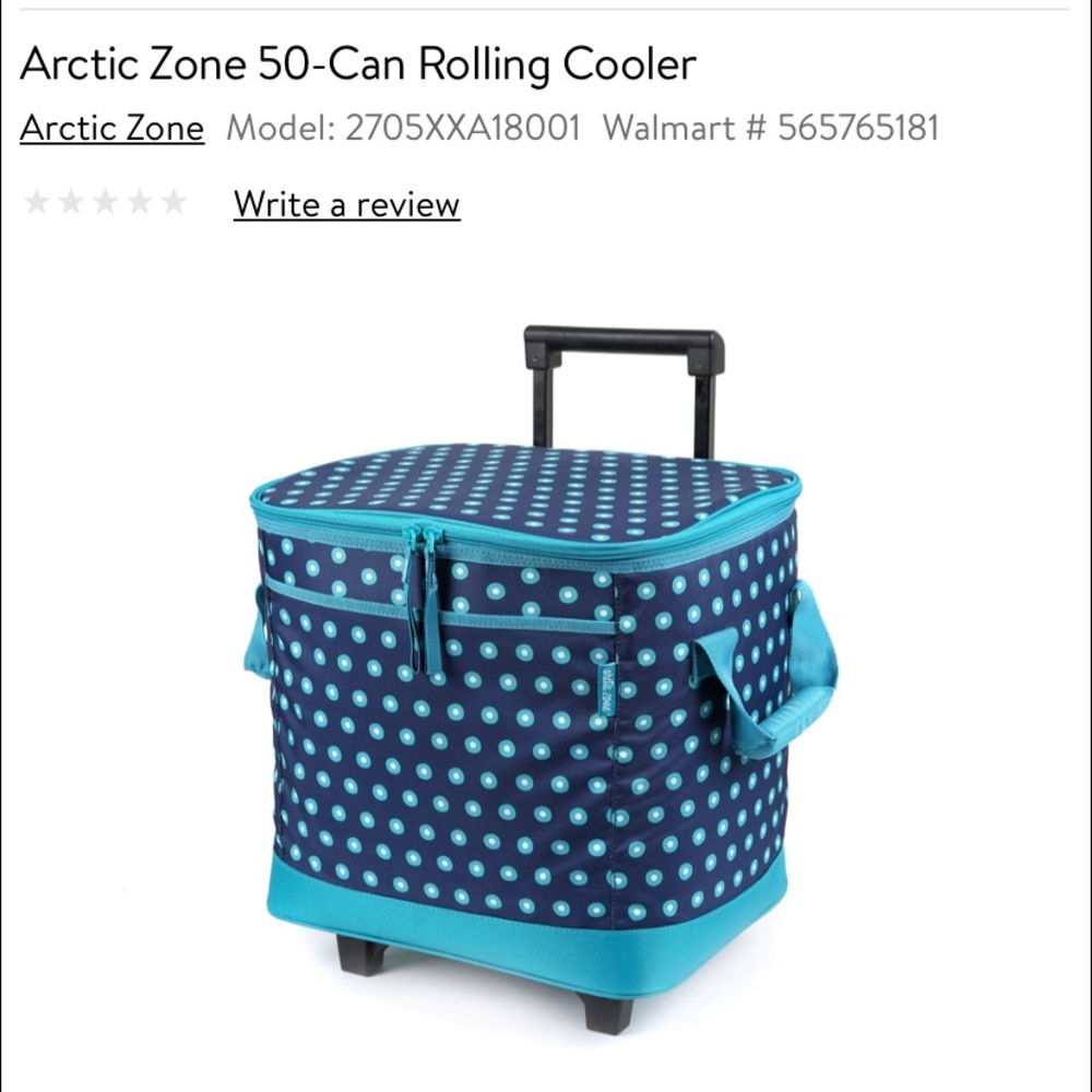 Arctic Zone 50-Can Rolling Cooler